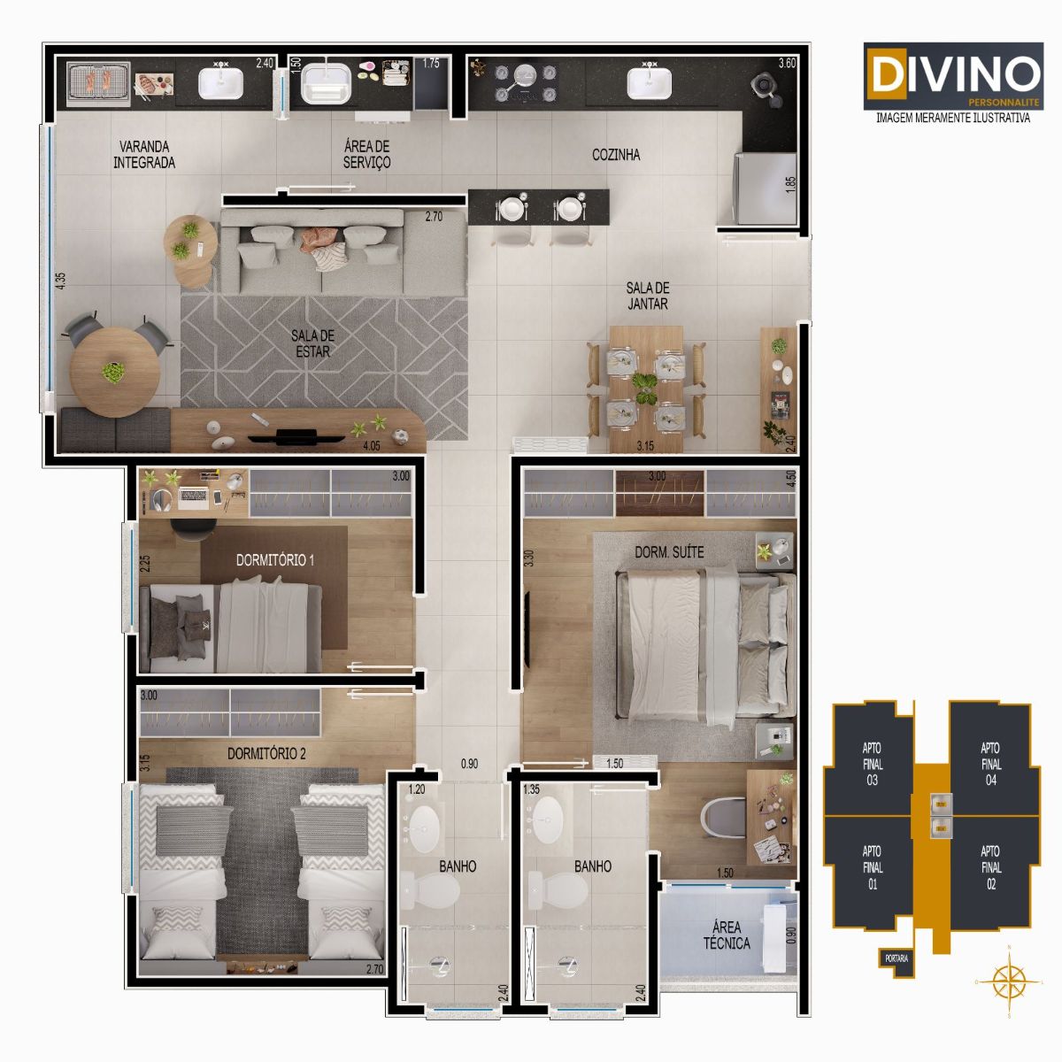 Residencial Única Divino Personnalite